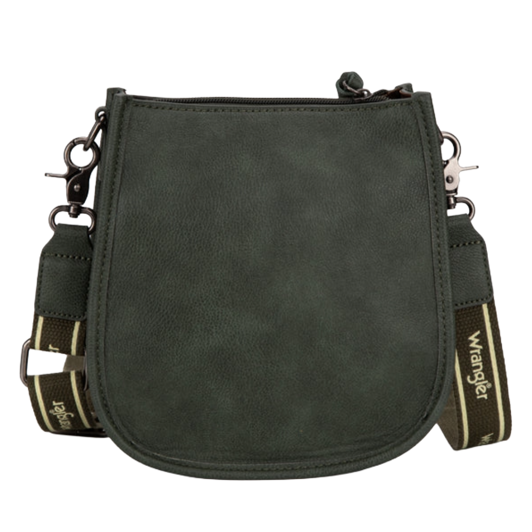 Wrangler Ladies Small Green Crossbody Bag WG119-077GN