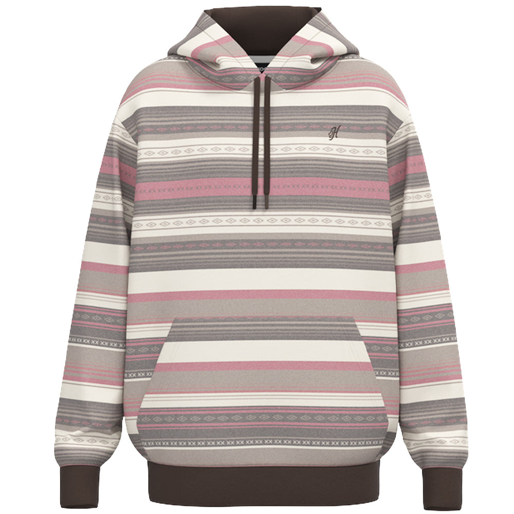Hooey Men's Legendary Cream Striped Pullover Hoodie HH2614CRPR