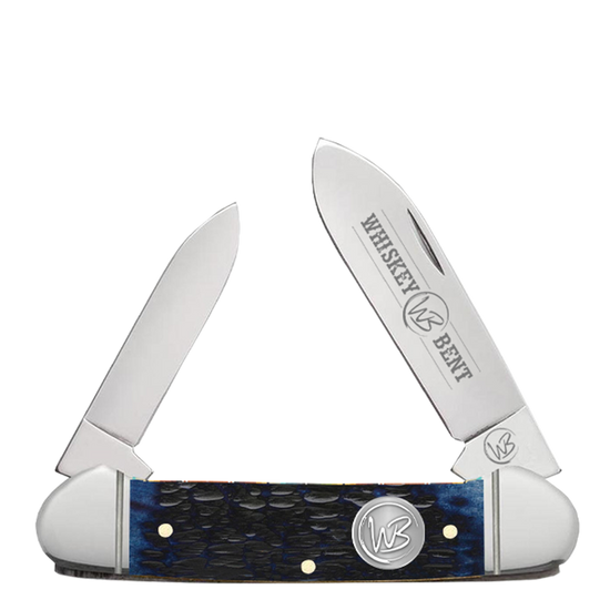 Whiskey Bent Blueberry Canoe Pocket Knife WB12-32