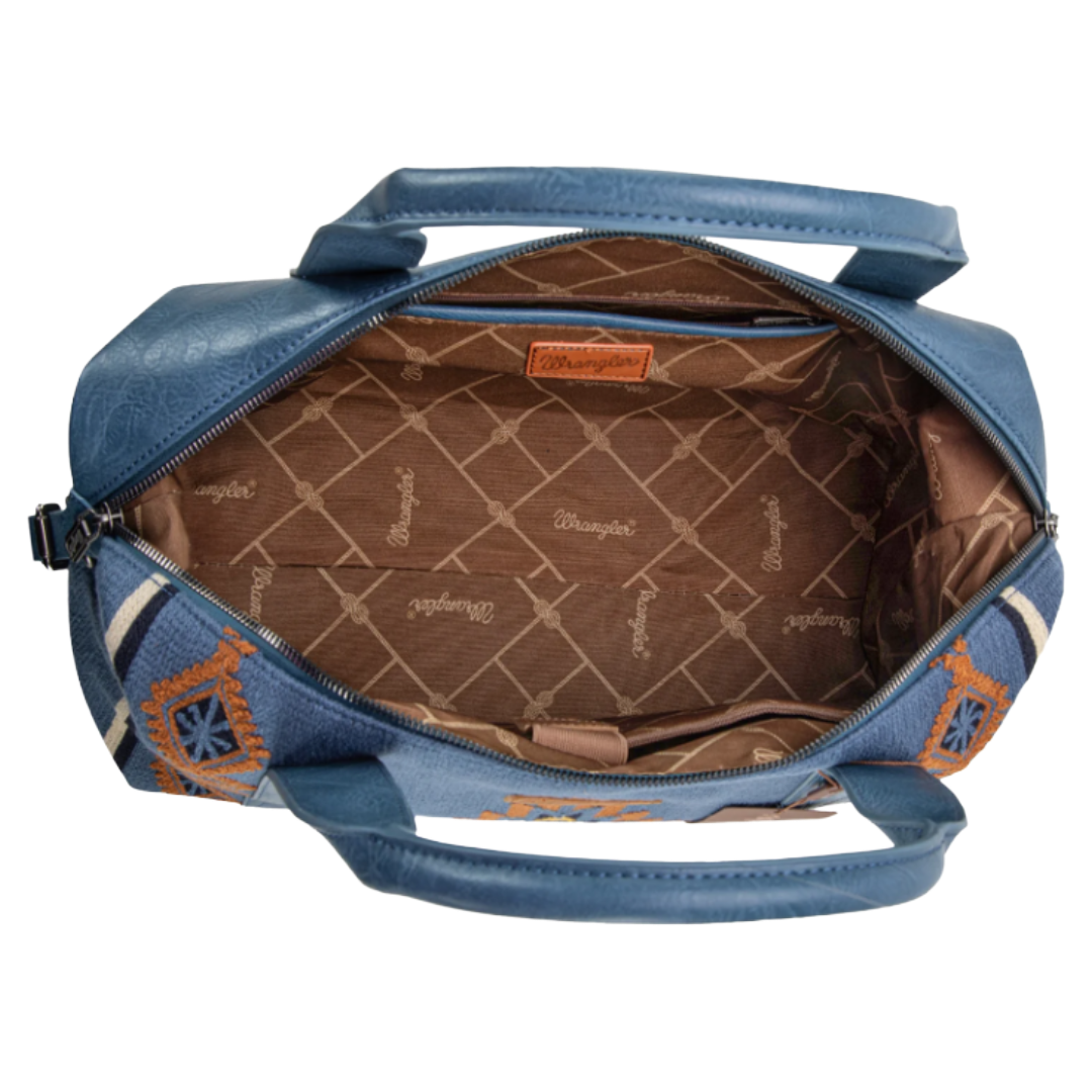 Wrangler Ladies Southwestern Print Jean Duffle Bag WG174-5110JN
