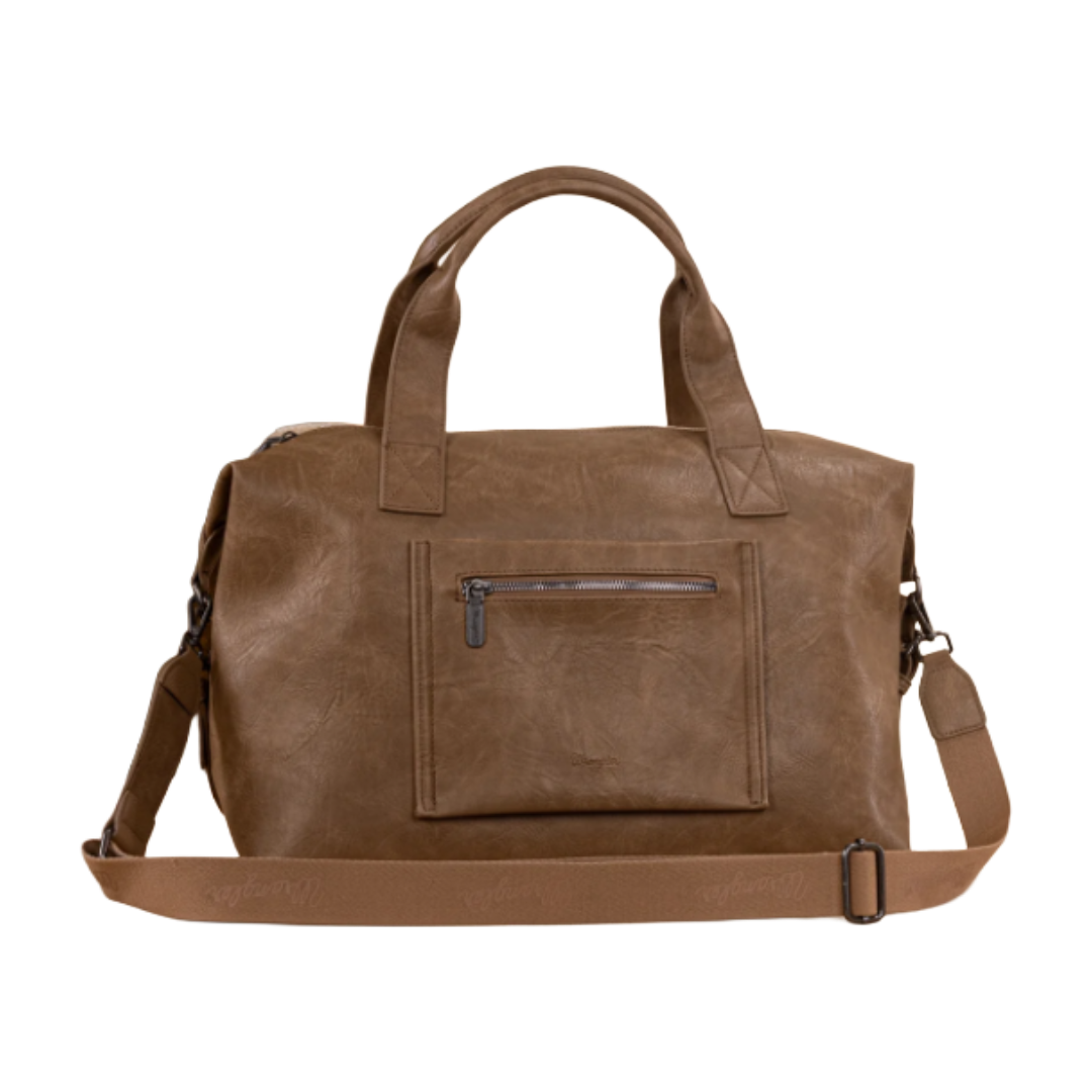Wrangler Ladies Southwestern Print Khaki Duffle Bag WG174-5110KH