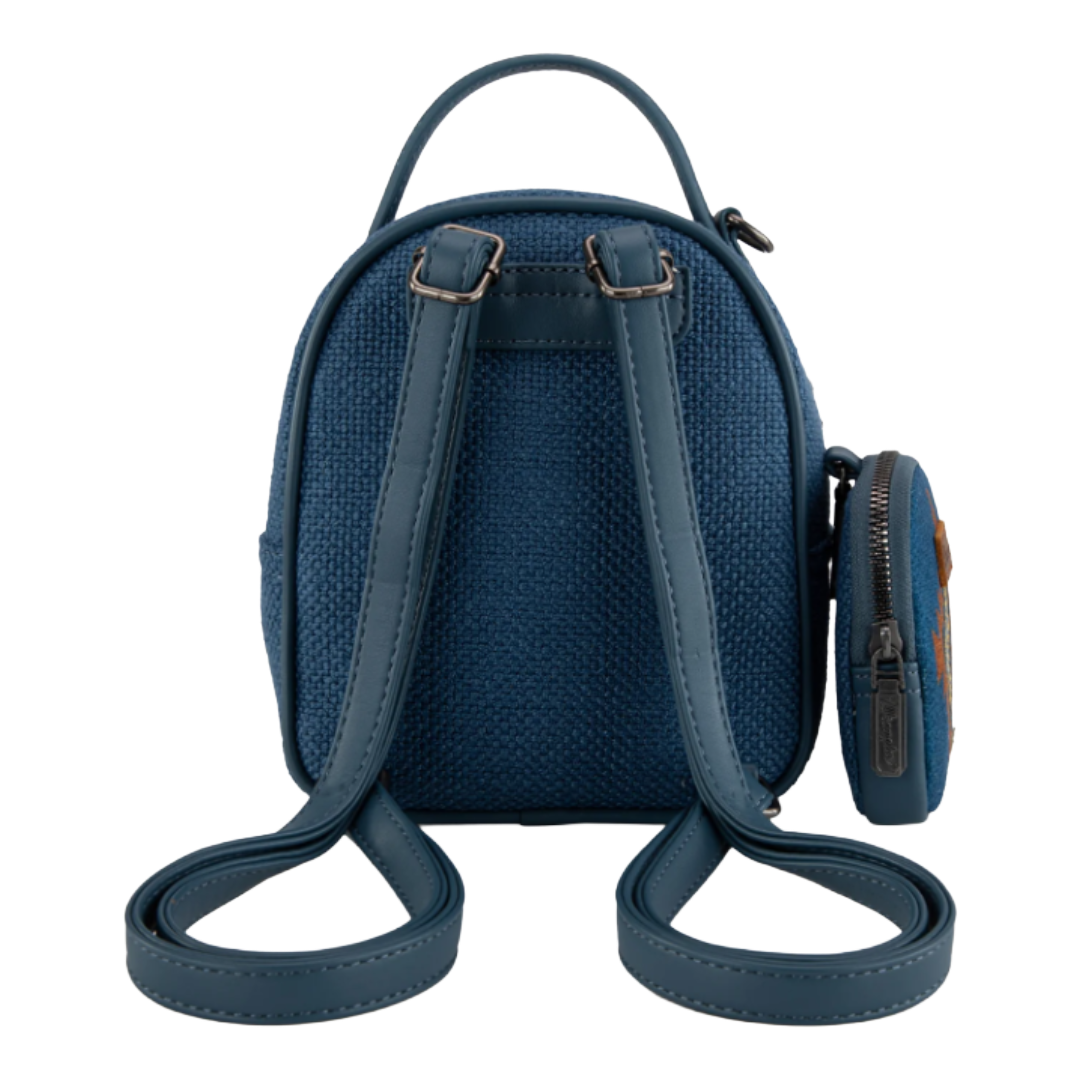 Wrangler Ladies Southwestern Jean Mini Backpack With Coin Purse WG174-8601JN