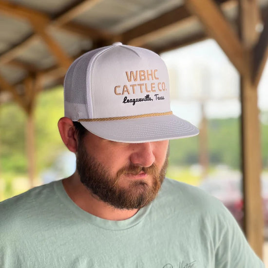 WHISKEY BENT HAT CO. Rowdy Rooster Adjustable Western Hat - Vintage Style Snapback