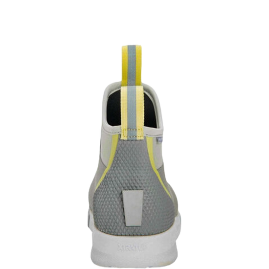 XTRATUF Ladies 6" Sport Waterproof Grey Ankle Deck Boots ADSW108