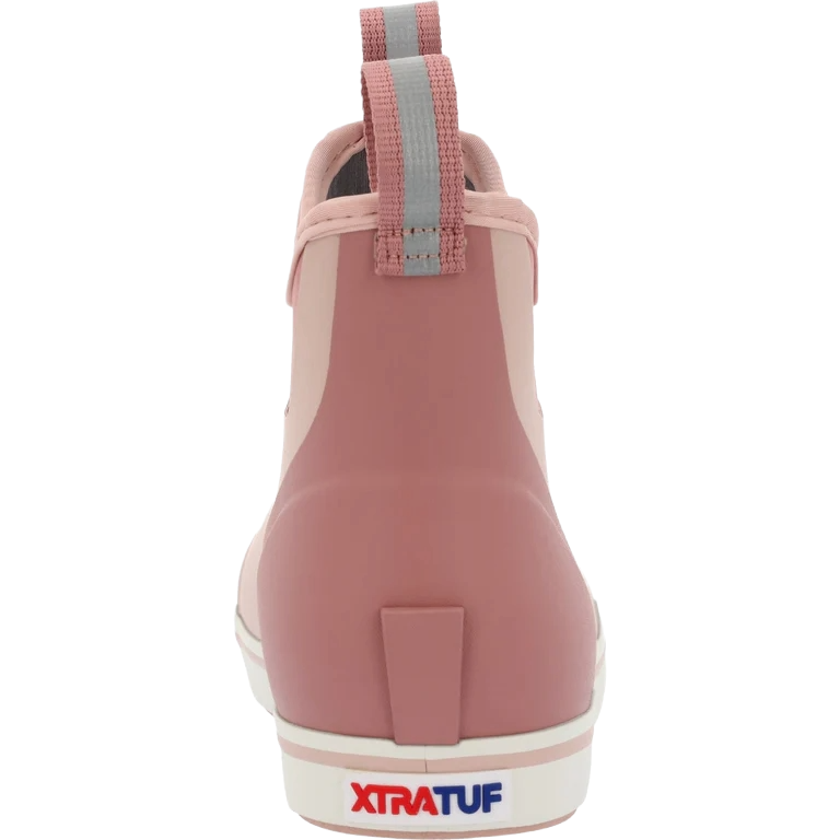 XTRATUF Ladies Blush Pink 6 inch Ankle Deck Boot XWAB602