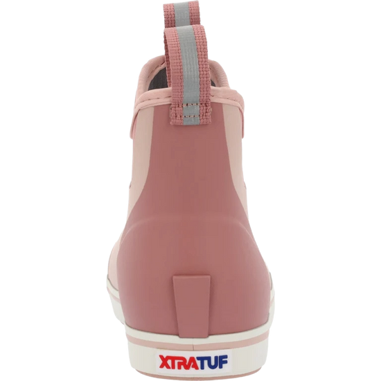 XTRATUF Ladies Blush Pink 6 inch Ankle Deck Boot XWAB602