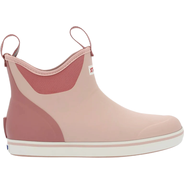 XTRATUF Ladies Blush Pink 6 inch Ankle Deck Boot XWAB602