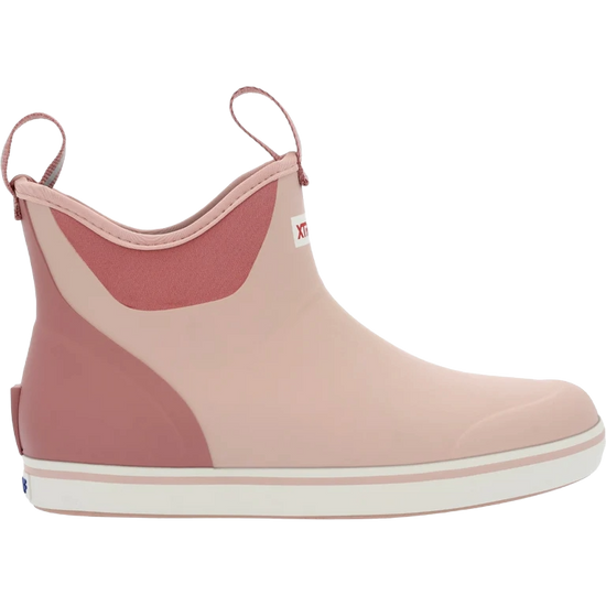 XTRATUF Ladies Blush Pink 6 inch Ankle Deck Boot XWAB602
