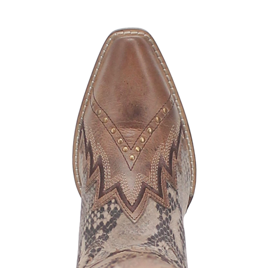 Laredo Ladies Shawnee Reptile Tan Western Boots 52461