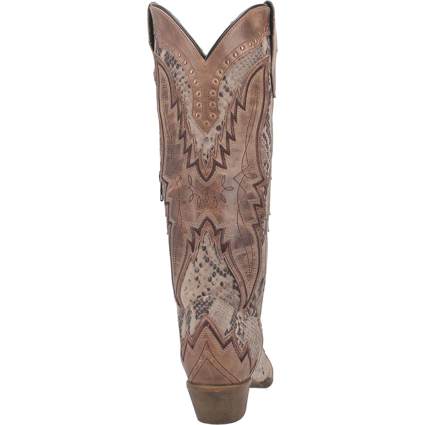 Laredo Ladies Shawnee Reptile Tan Western Boots 52461