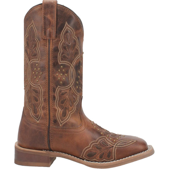 Laredo® Ladies Dionne Embroidered Brown Western Boots 5972