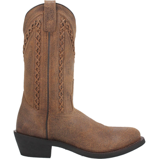 Laredo Men's Bowen Brown Round Toe Boots 68467
