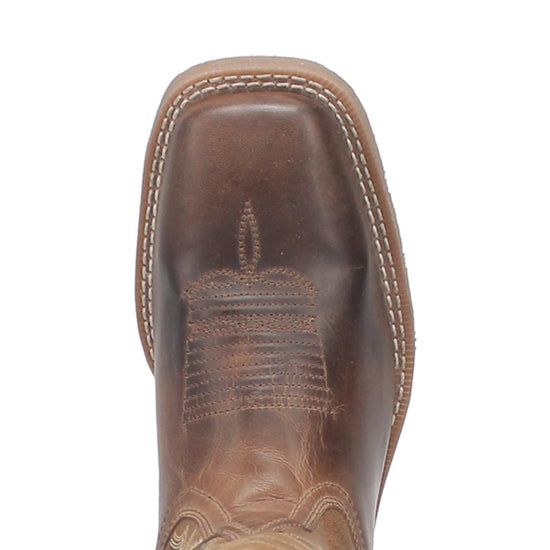 Laredo Men's Bradshaw Embroidered Brown Western Boots 7933
