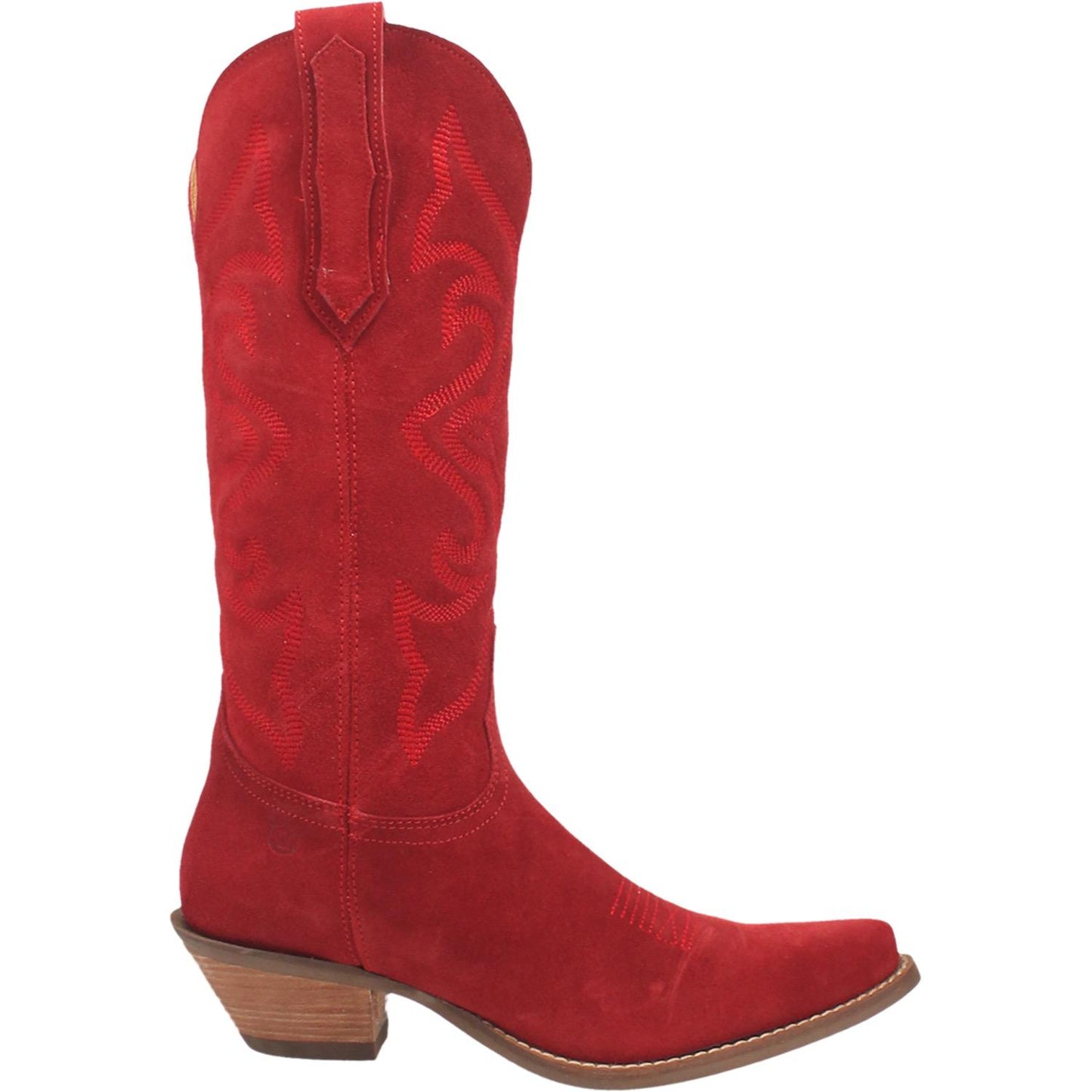 Dingo Ladies Out West Red Snip Toe Boots DI920-RED