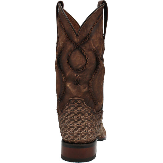 Dan Post Men's Stanley Brown Basket Weave Leather Boots DP4903