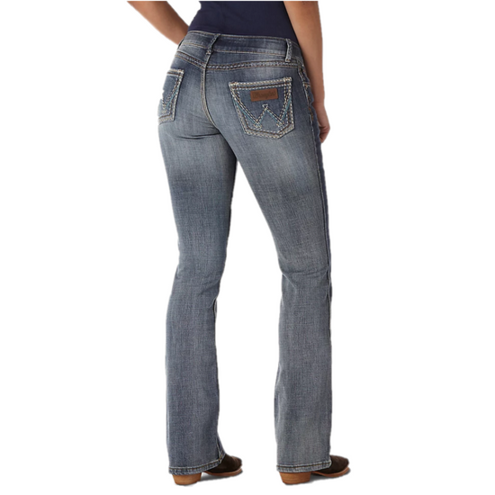 Wrangler® Ladies Retro Low Rise Sadie Bootcut Jeans 07MWZDW