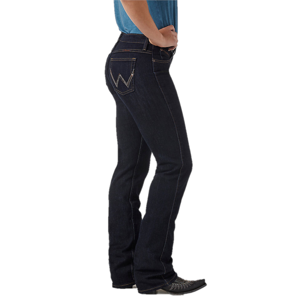 Wrangler Ladies Ultimate Riding Q-Baby Mid-Rise Bootcut Jeans WRQ20ST