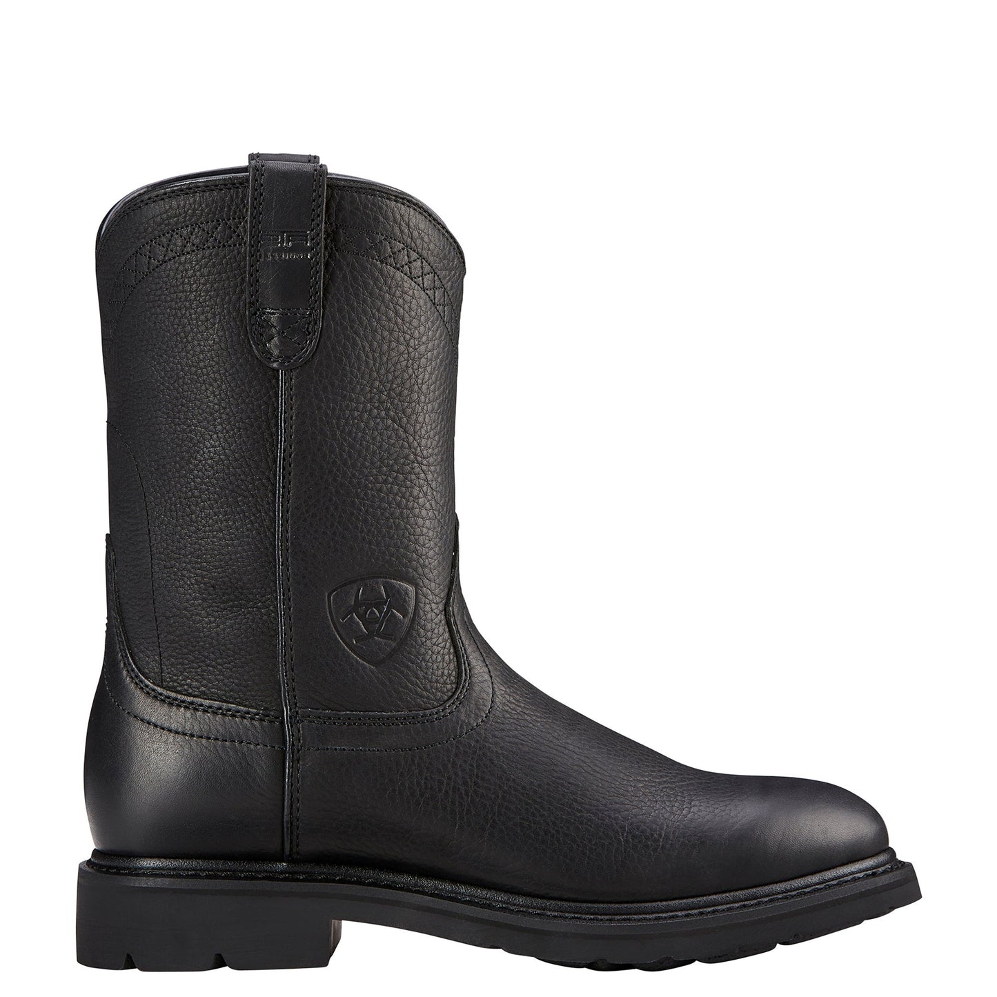 Ariat Men’s Black Sierra 10" Leather Work Boots 10002422 - Wild West Boot Store