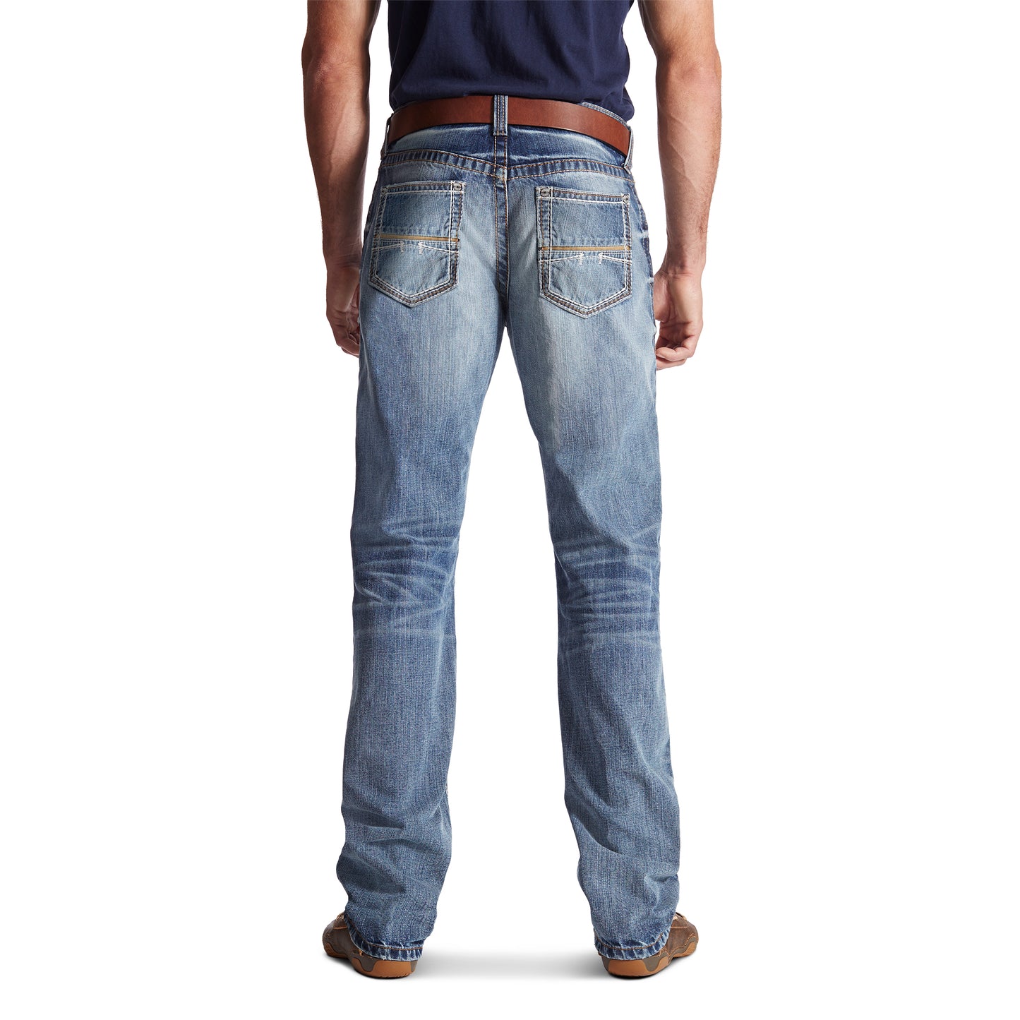 Ariat® Men's M4 Low Rise Relaxed Fit Coltrane Boot Cut Jeans 10017511 - Wild West Boot Store