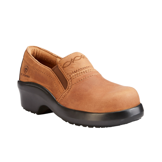 Ariat Ladies Expert Safety Brown SD Composite Toe Clogs 10023035