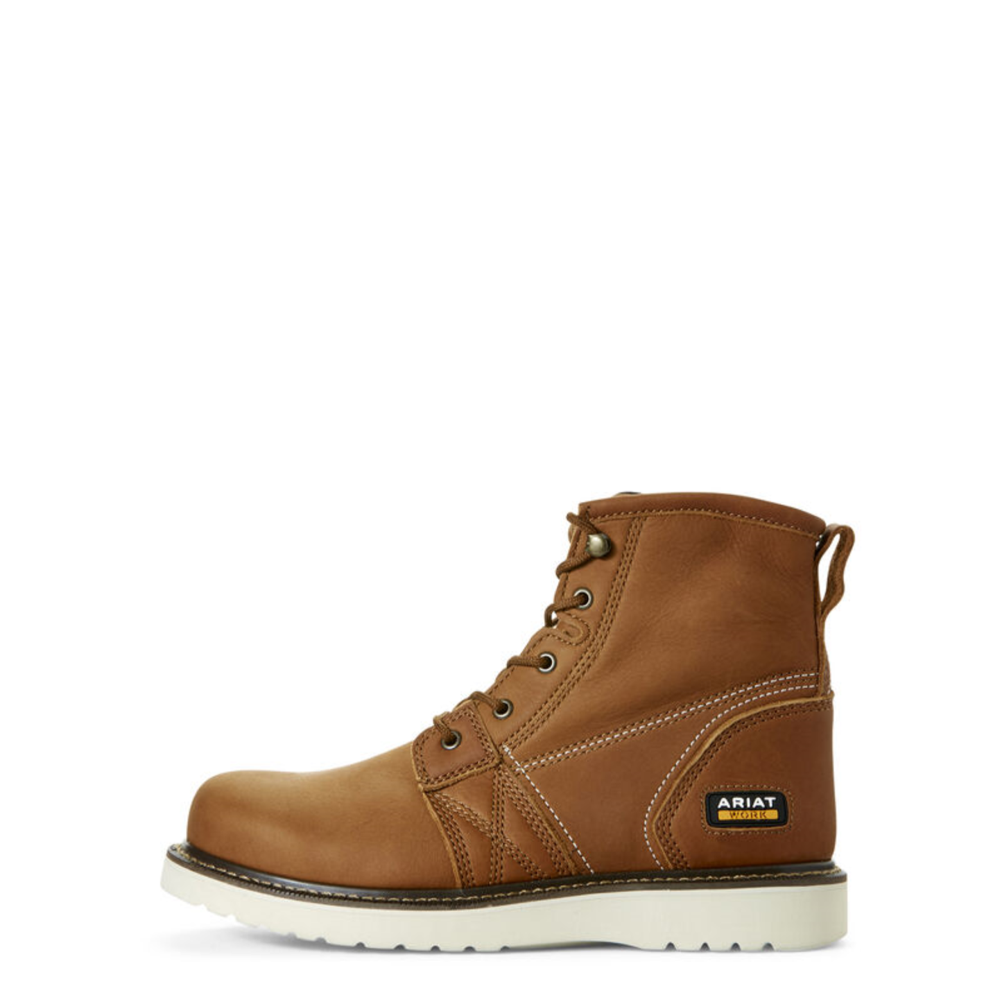 Ariat® Men's Rebar Wedge 6" Golden Grizzly Work Boots 10023064