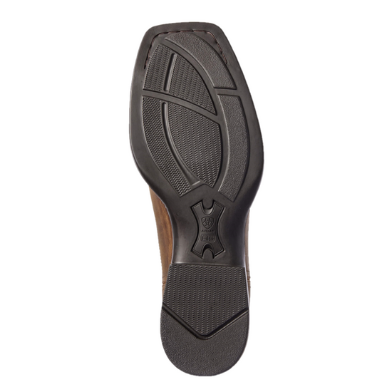 Ariat® Men's Booker Ultra Distressed Tan Square Toe Boots 10031452