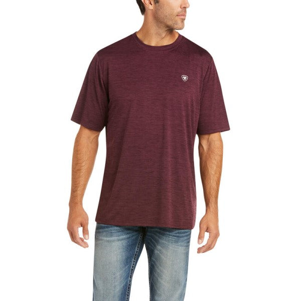 Ariat Men's Charger Malbec Graphic Eagle Short Sleeve Tee 10036149
