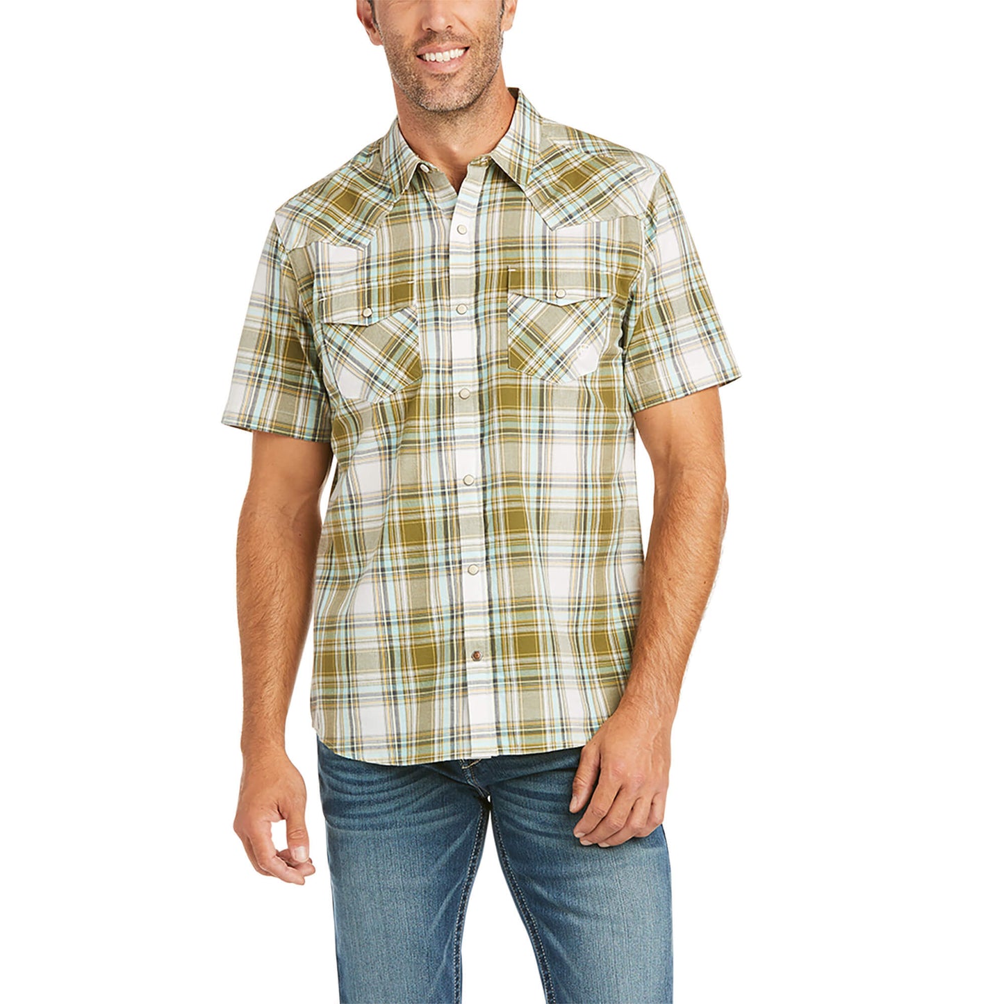 Ariat Men's Atticus Retro Short Sleeve Sandshell Shirt 10036359