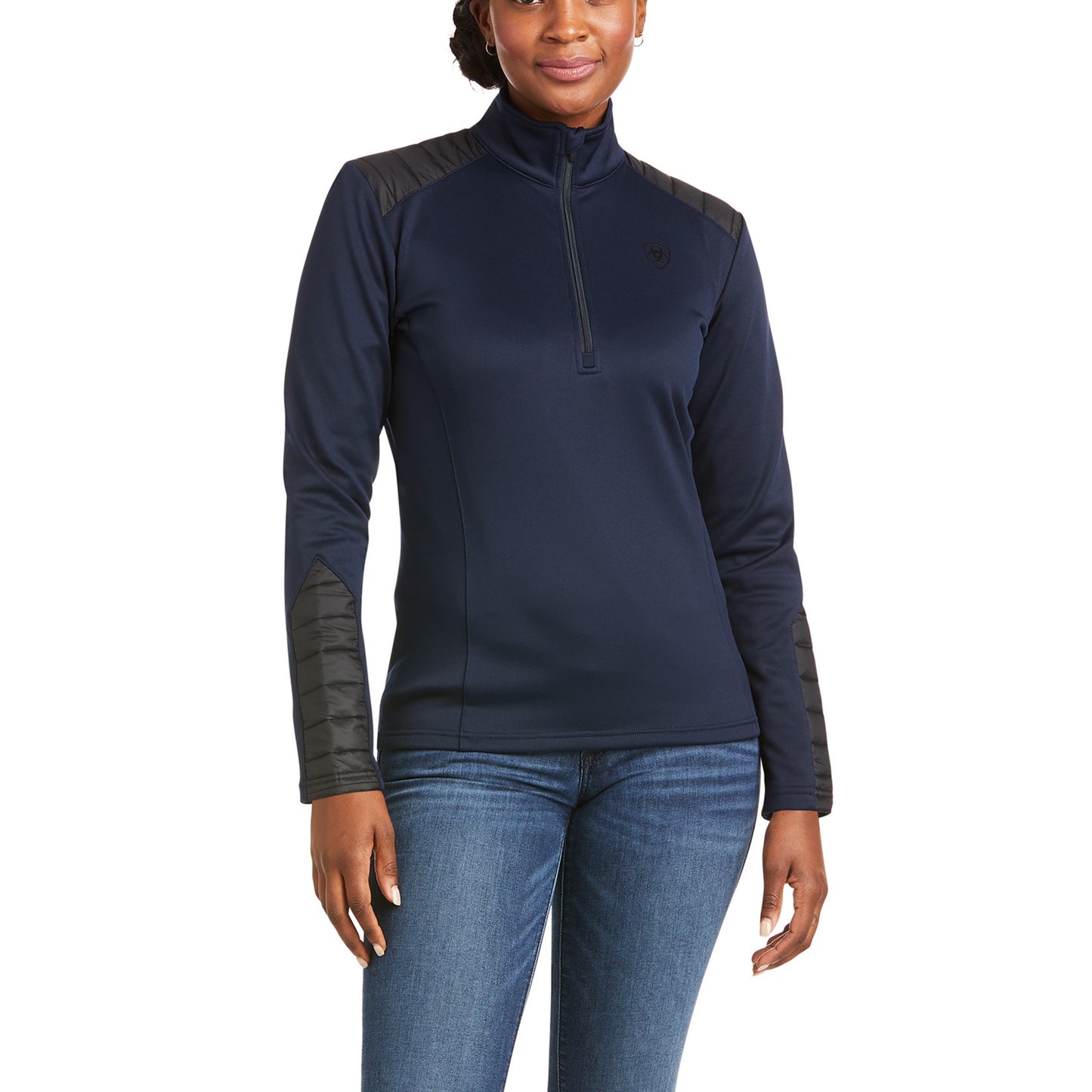 Ariat® Ladies Ismay 1/2 Zip Dark Sapphire Sweatshirt 10037251