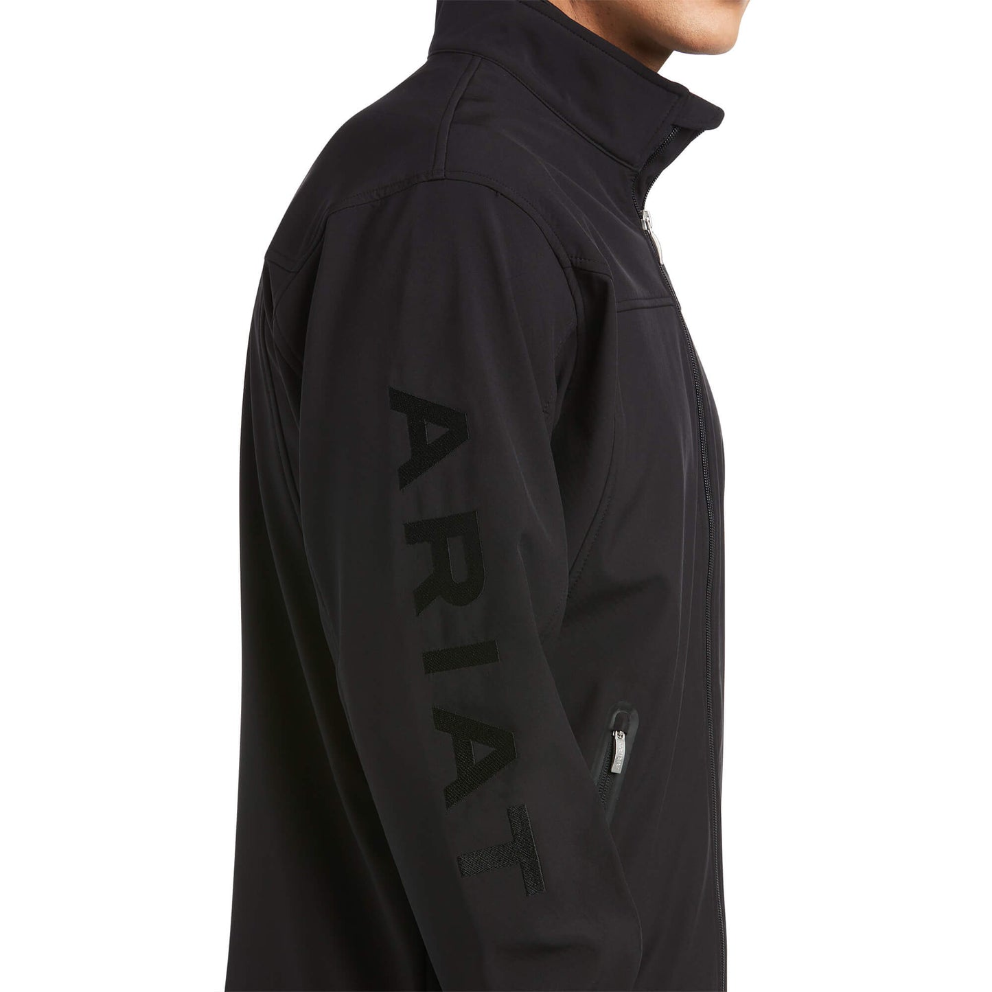Ariat Men's New Team Black Softshell Jacket 10037399
