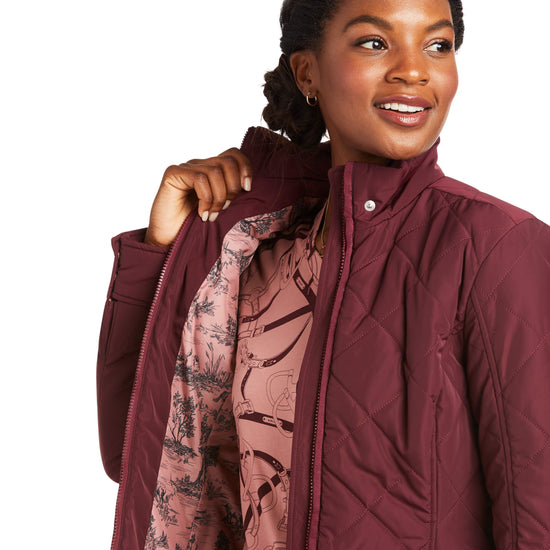 Ariat Women's Province Windsor Wine  Jacket 10037481