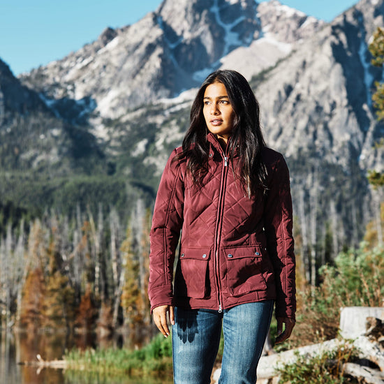 Ariat Women's Province Windsor Wine  Jacket 10037481