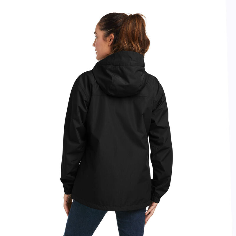 Ariat® Ladies Rebar Stormshell Black Waterproof Jacket 10037842