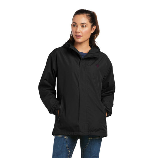 Ariat® Ladies Rebar Stormshell Black Waterproof Jacket 10037842