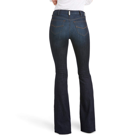 Ariat Ladies Ophelia R.E.A.L. High Rise Flare Raw Hem Jeans 10037959