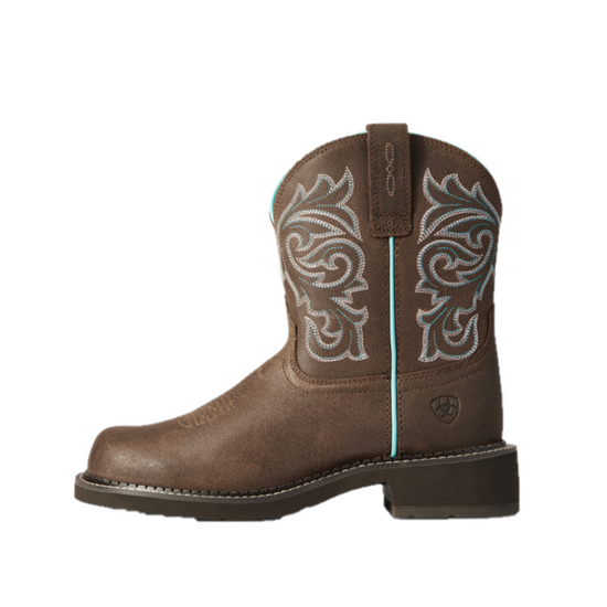 Ariat Ladies Fatbaby Heritage Mazy Java Brown Western Boots 10038377