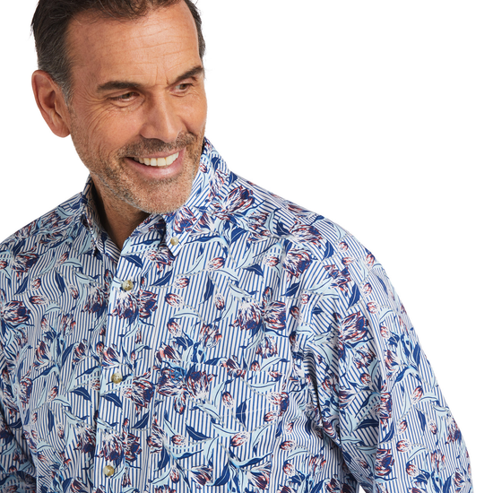 Ariat® Men's Qasim Stretch Classic Long Sleeve Shirt 10039738