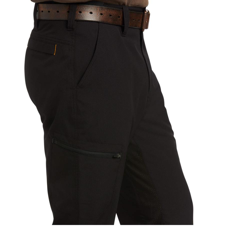 Ariat® Men's Rebar M5 Work Flow Black Straight Leg Pants 10039289