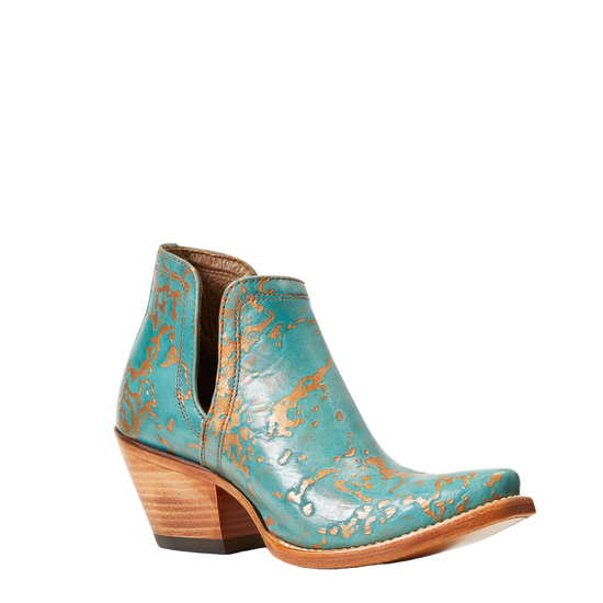Ariat Ladies Dixon Turquoise Patina Western Boots 10040292