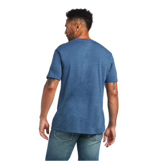 Ariat® Men's 93 Shield Sailor Blue T-Shirt 10040879