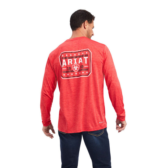 Ariat Men Charger Red Liberty Graphic T-Shirt 10040996