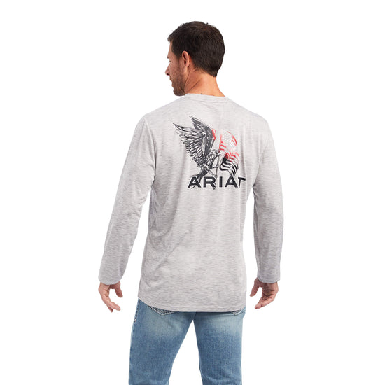 Ariat Men's Grey Charger Free Bird Graphic T-Shirt 10040998