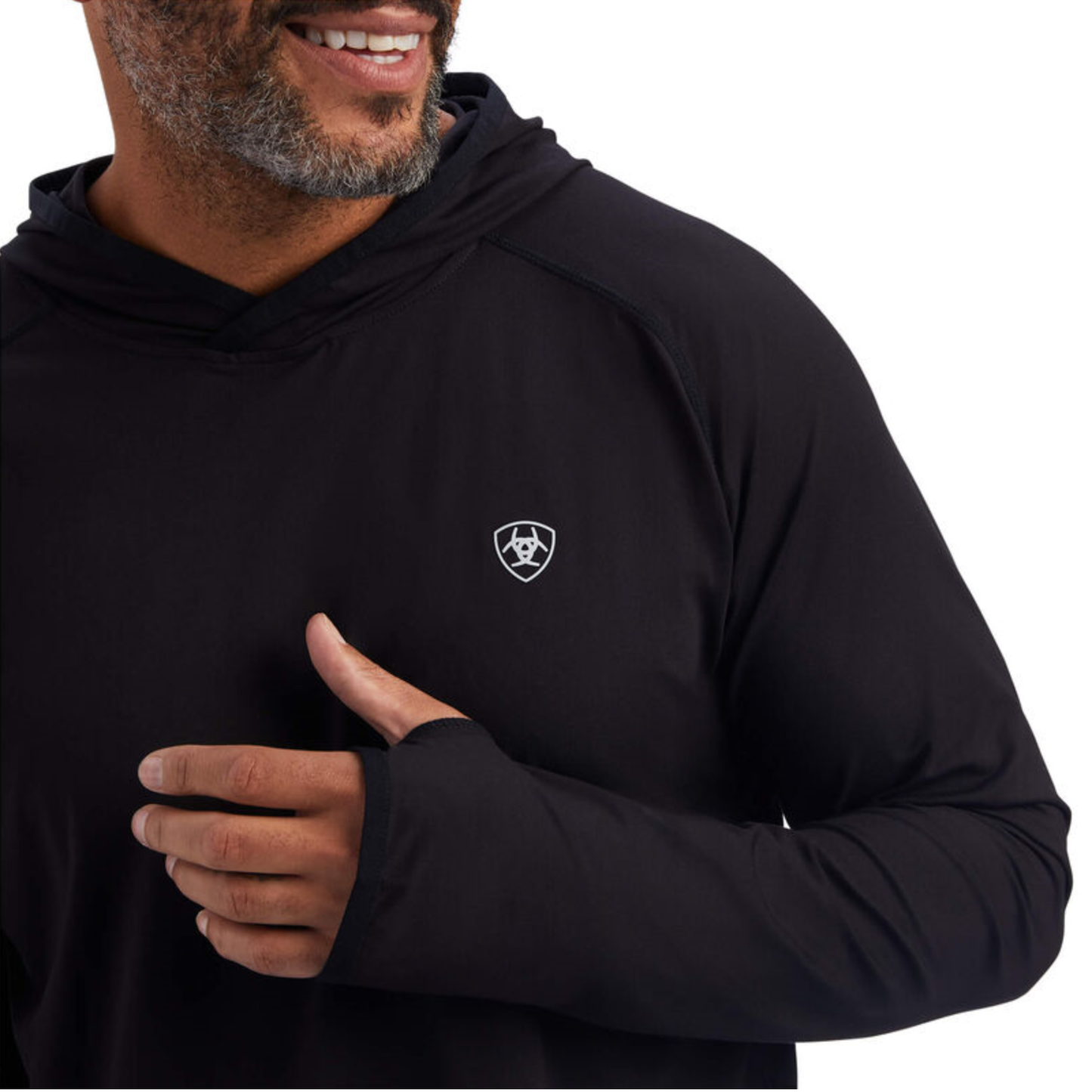 Ariat® Men's Black Cornell Base Layer Hoodie 10040999