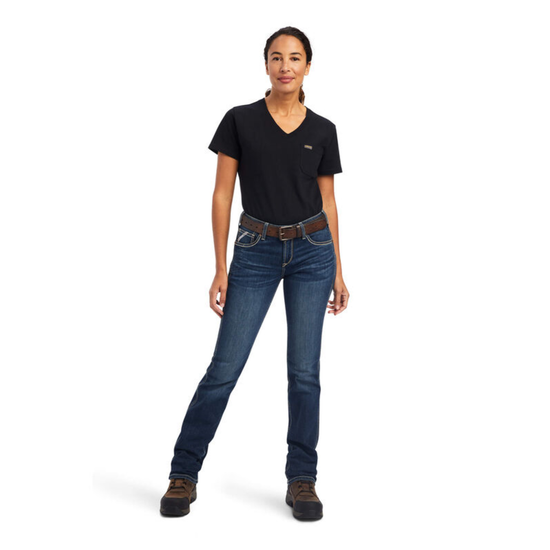 Ariat® Ladies Rebar Riveter Perfect Rise Straight Leg Jeans 10041068