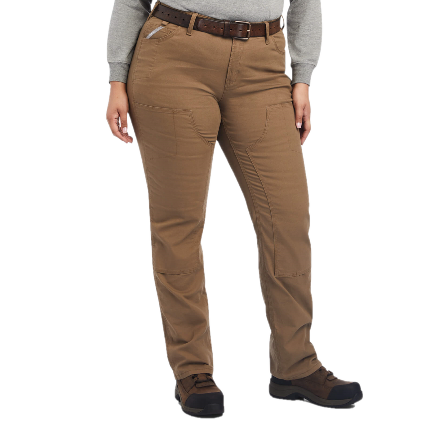 Load image into Gallery viewer, Ariat® Ladies Rebar DuraStretch™ Double Front Field Khaki Pants 10041070
