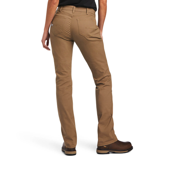 Load image into Gallery viewer, Ariat® Ladies Rebar DuraStretch™ Double Front Field Khaki Pants 10041070
