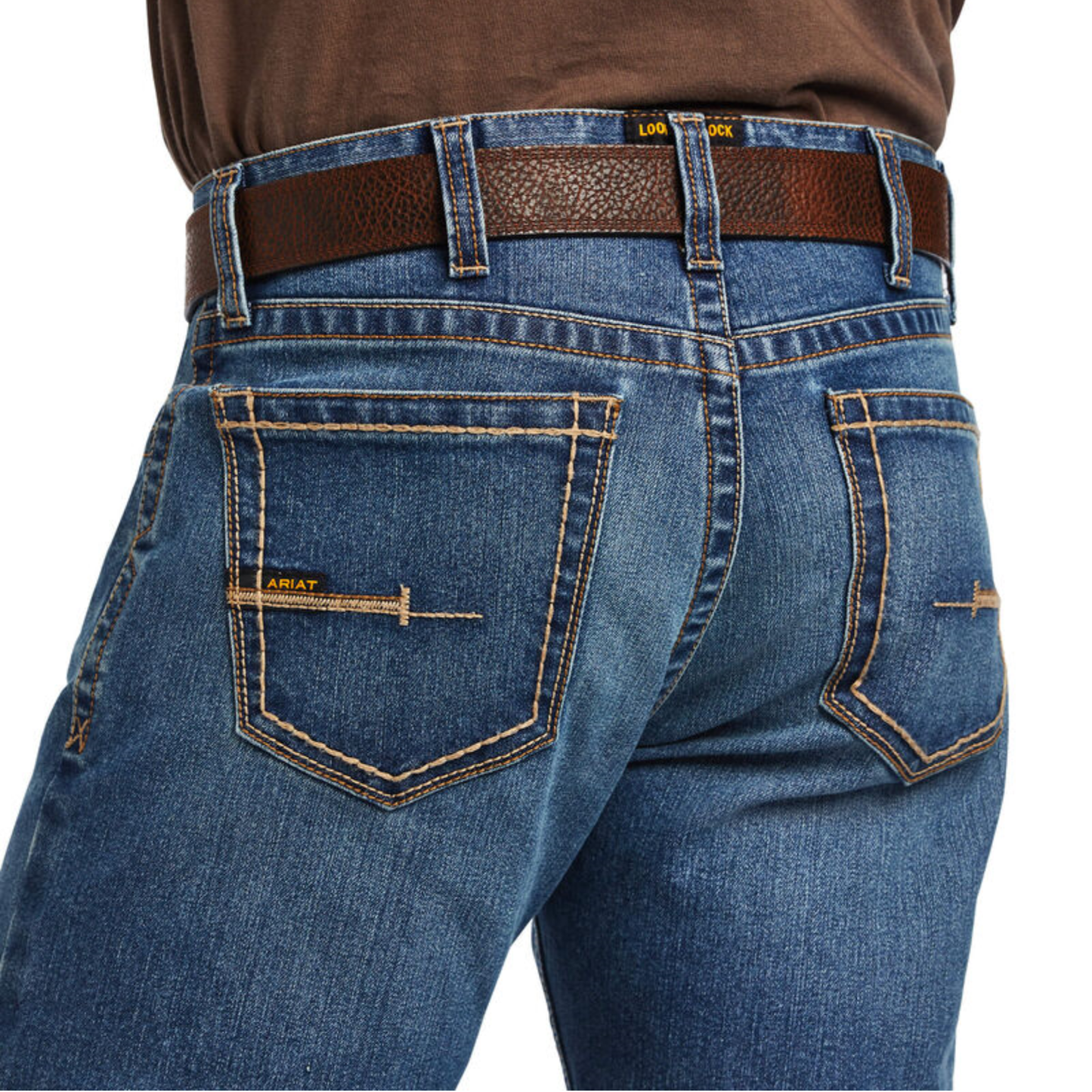 Ariat® Men's Rebar M7 DuraStretch™ Edge Straight Leg Jeans 10041081