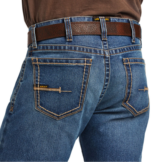 Ariat® Men's Rebar M7 DuraStretch™ Edge Straight Leg Jeans 10041081