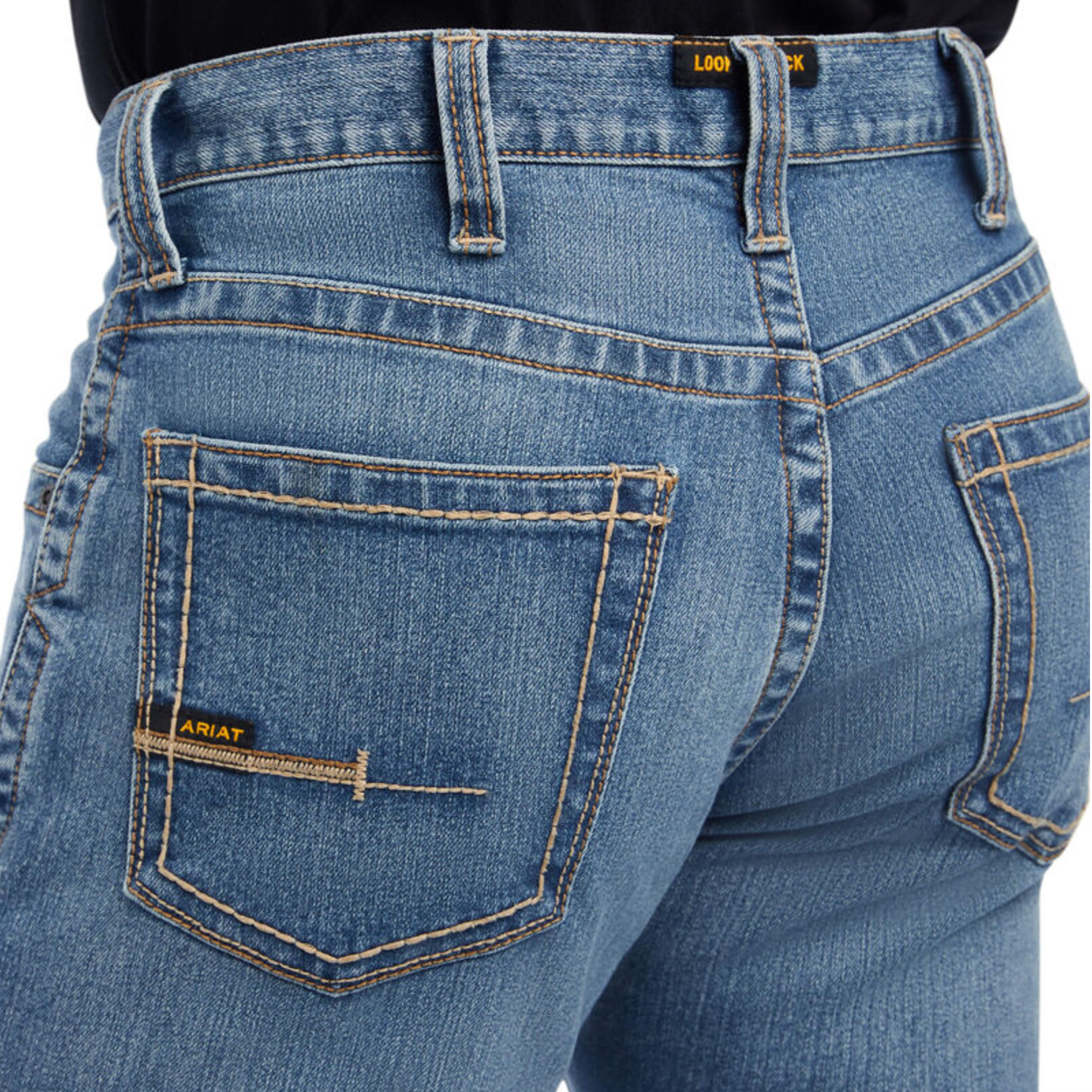 Ariat® Men's Rebar M4 DuraStretch™ Edge Ventura Bootcut Jeans 10041087
