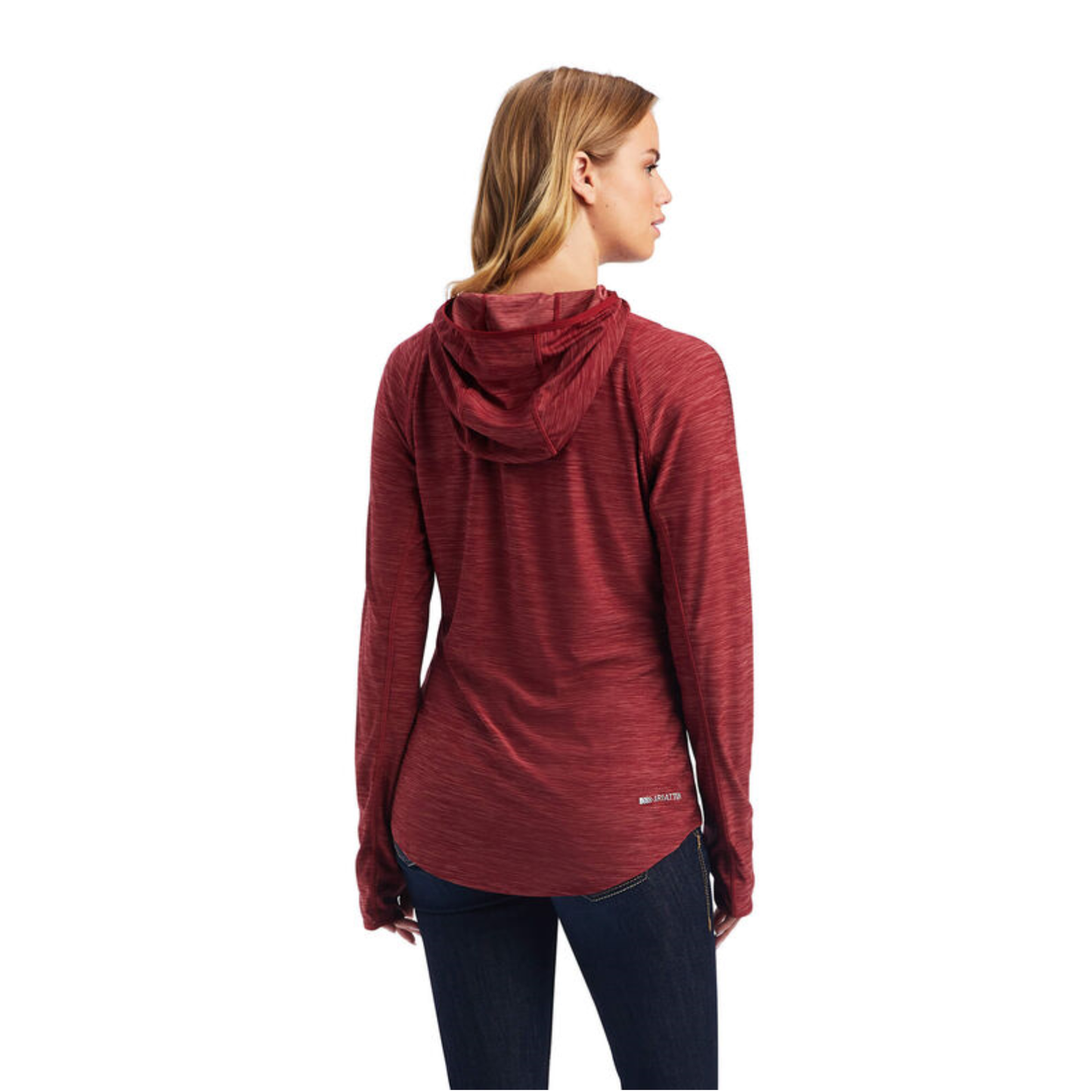 Ariat® Ladies Laguna Sun-Dried Tomato Hooded Shirt 10041212